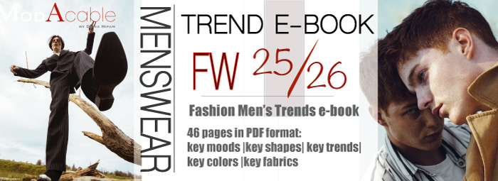 menswear trend book FW 2025/26
