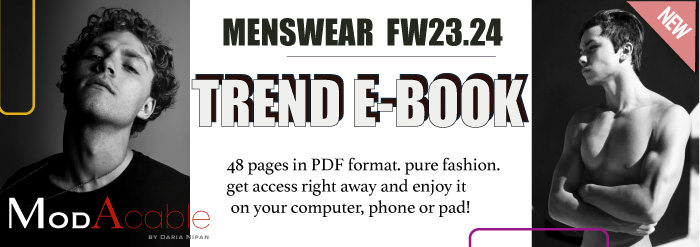 menswear trend e-book Fw 2023/24
