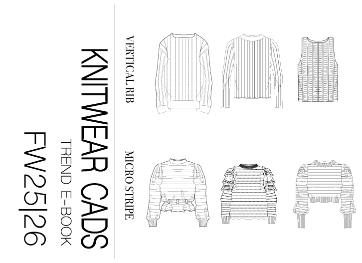 FW25/26 KNITWEAR CADs on modacable.com