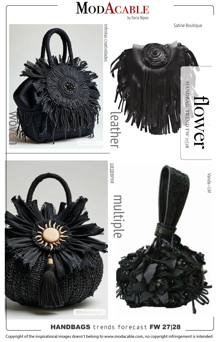 FW 27/28 handbag trend Flower