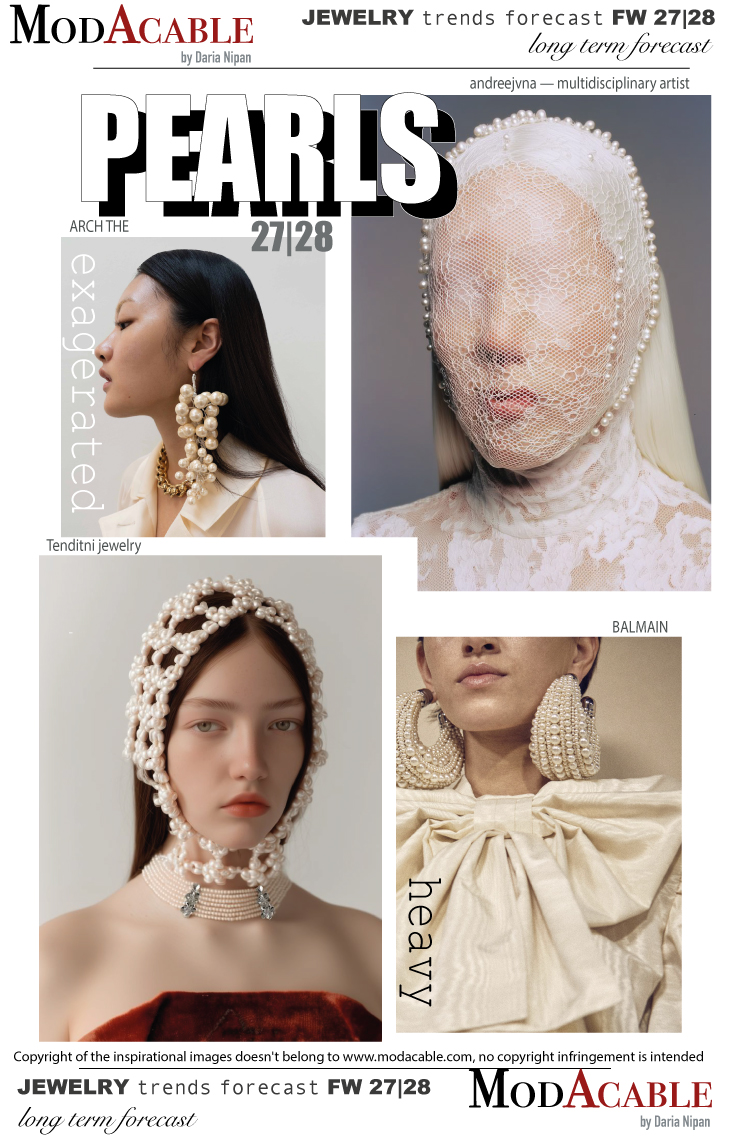 AI 27/28 tendenza mood gioielli donna Perle 