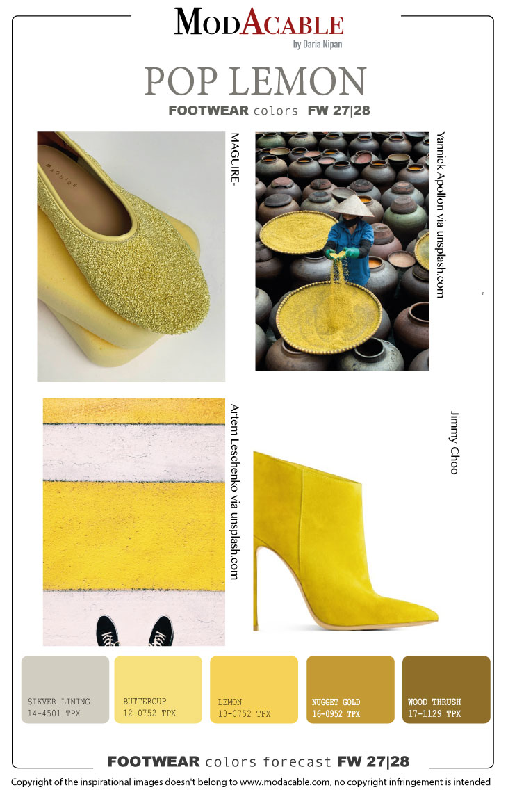 AI 27/28 colore calzature donna Pop Lemon