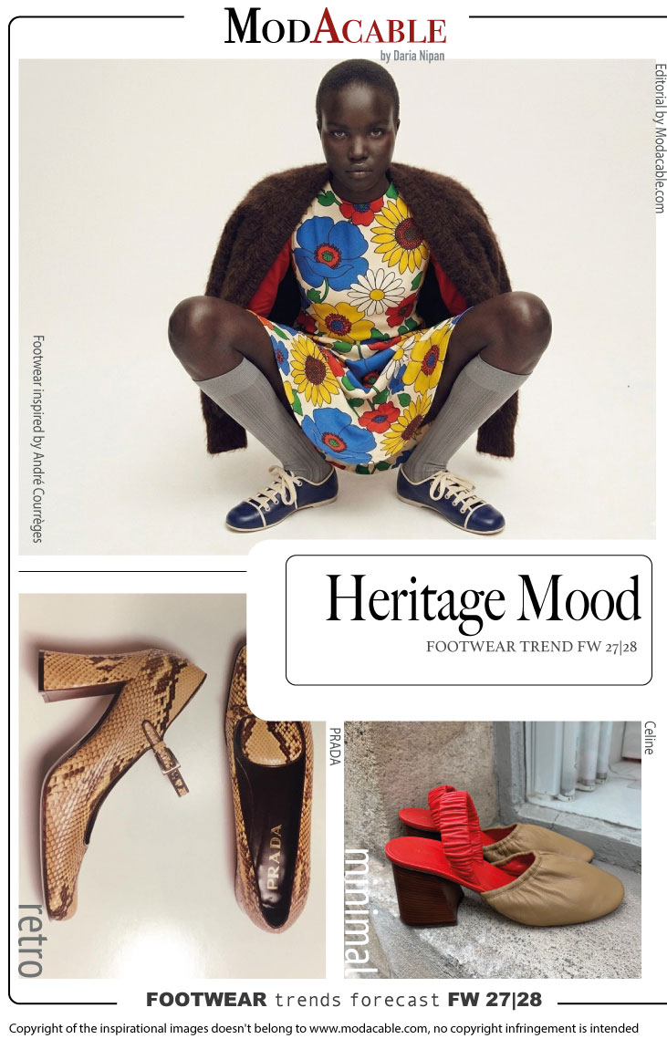 AI 27/28 trend mood calzature donna Heritage