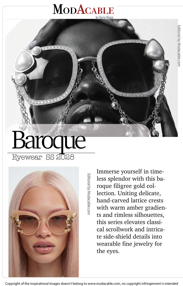 SS 28 eyewear trend Baroque 