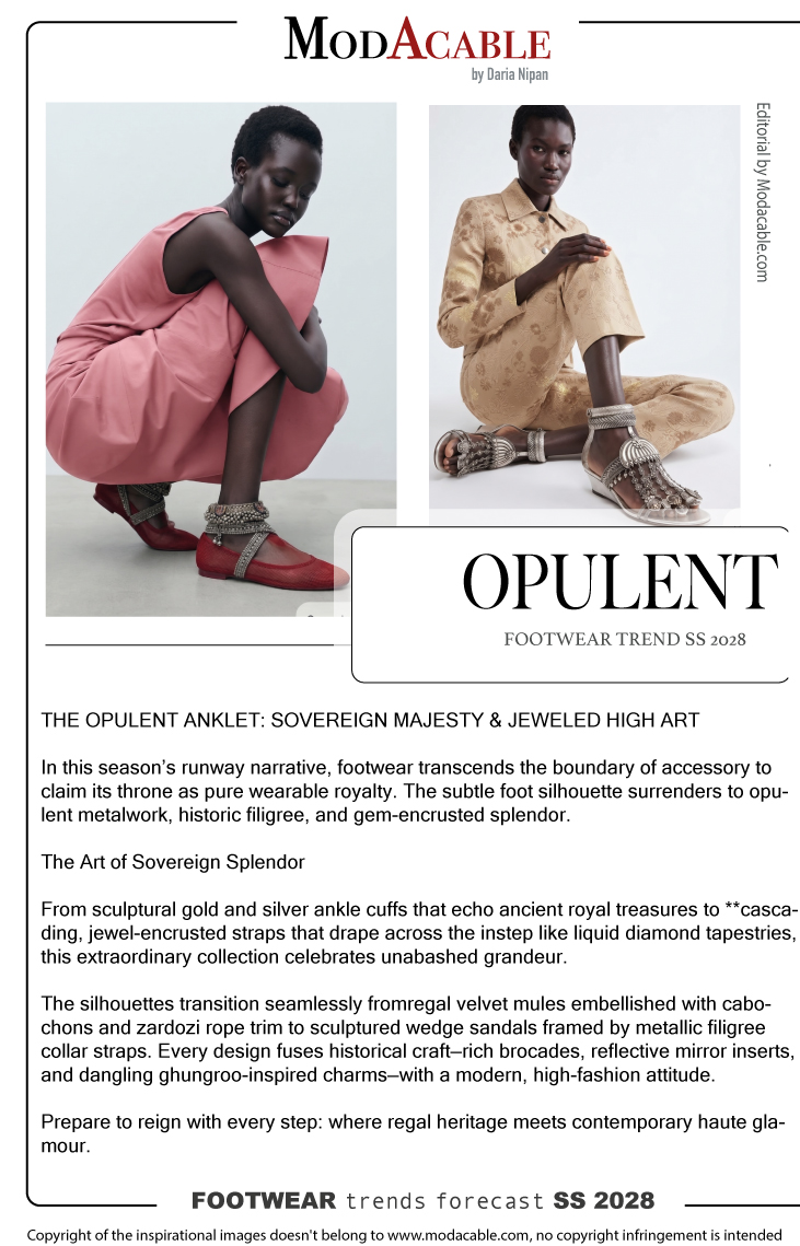 footwear trend mood Opulent